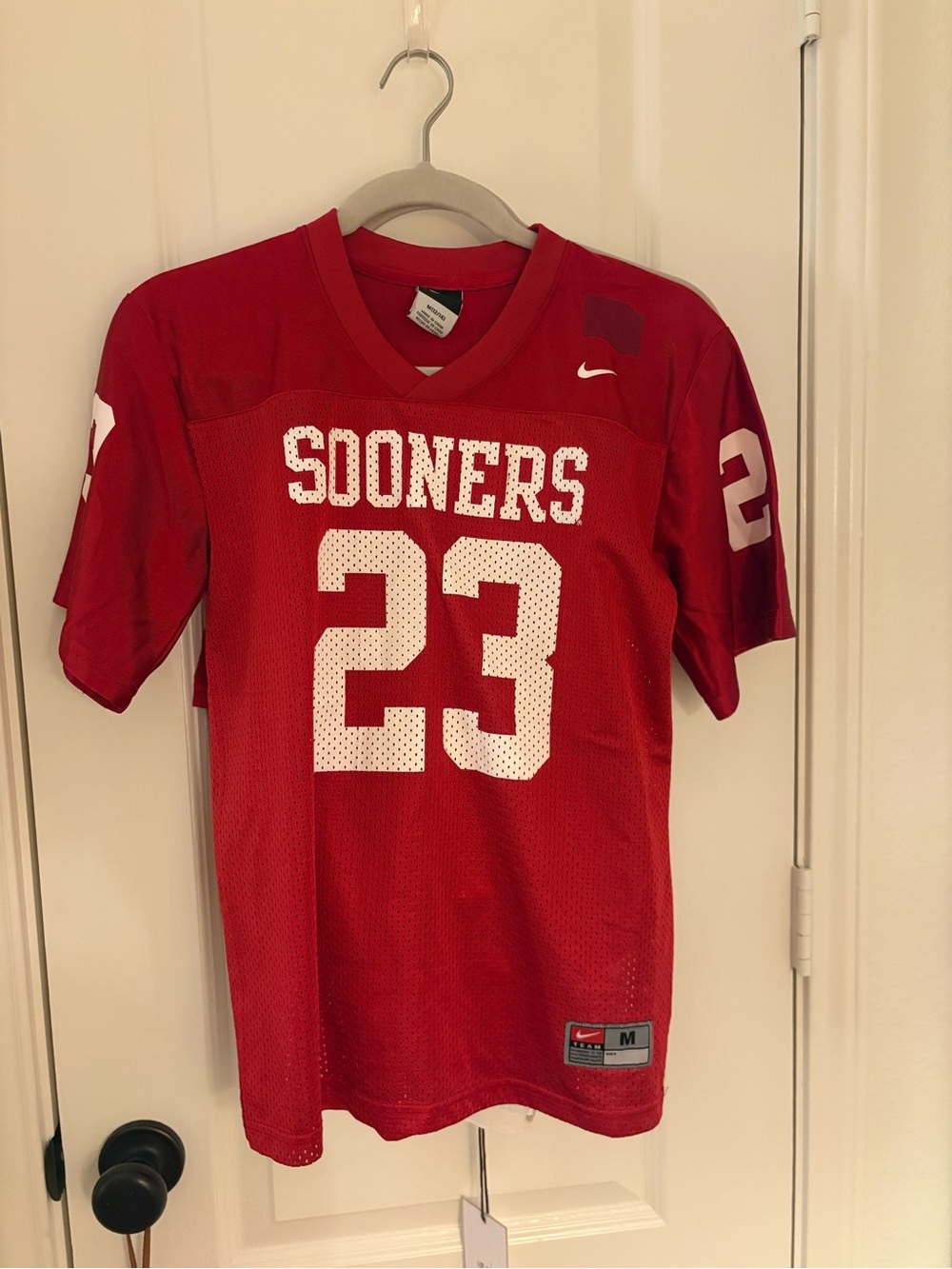 Oklahoma OU red sooners medium jersey